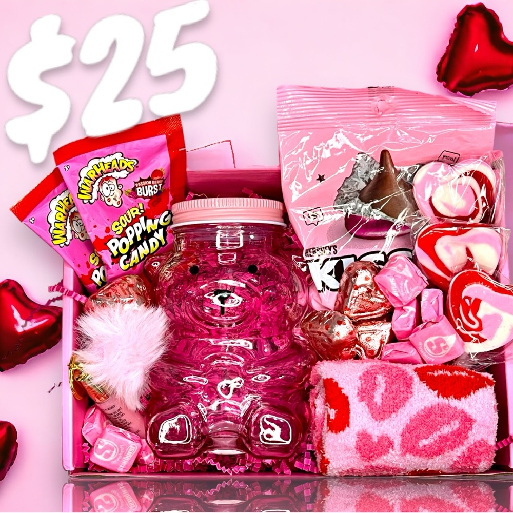 Limited Valentine’s Day, Galentine, Birthday, Bridal, Pink Gift Box